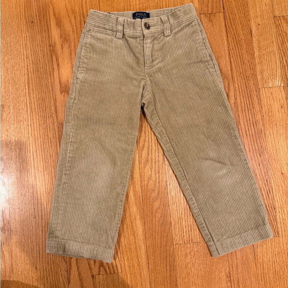 Polo by Ralph Lauren Kids Corduroy Pants in Tan Sz 3T